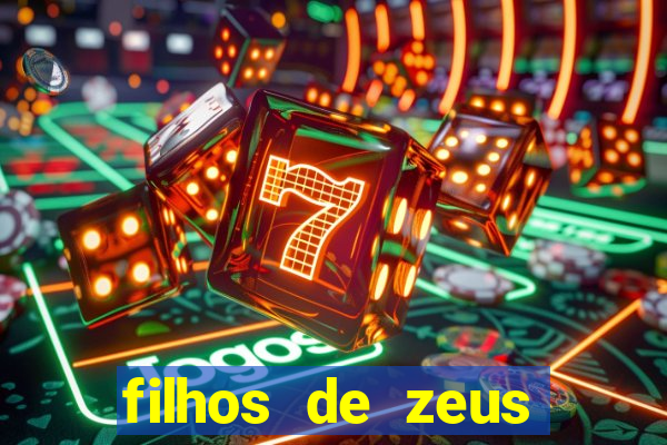 filhos de zeus mitologia grega